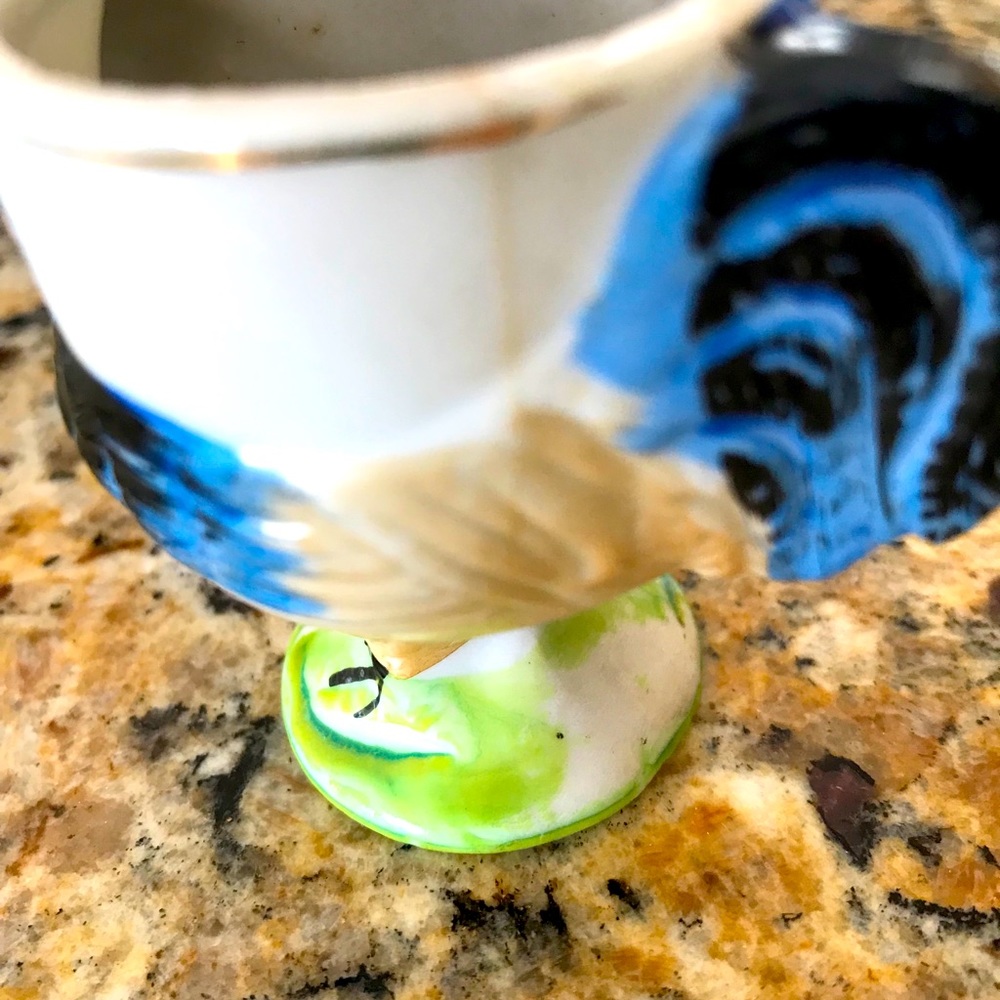 VINTAGE CHICKEN FANNY FARMER EGG CUP - Picture 8 of 8